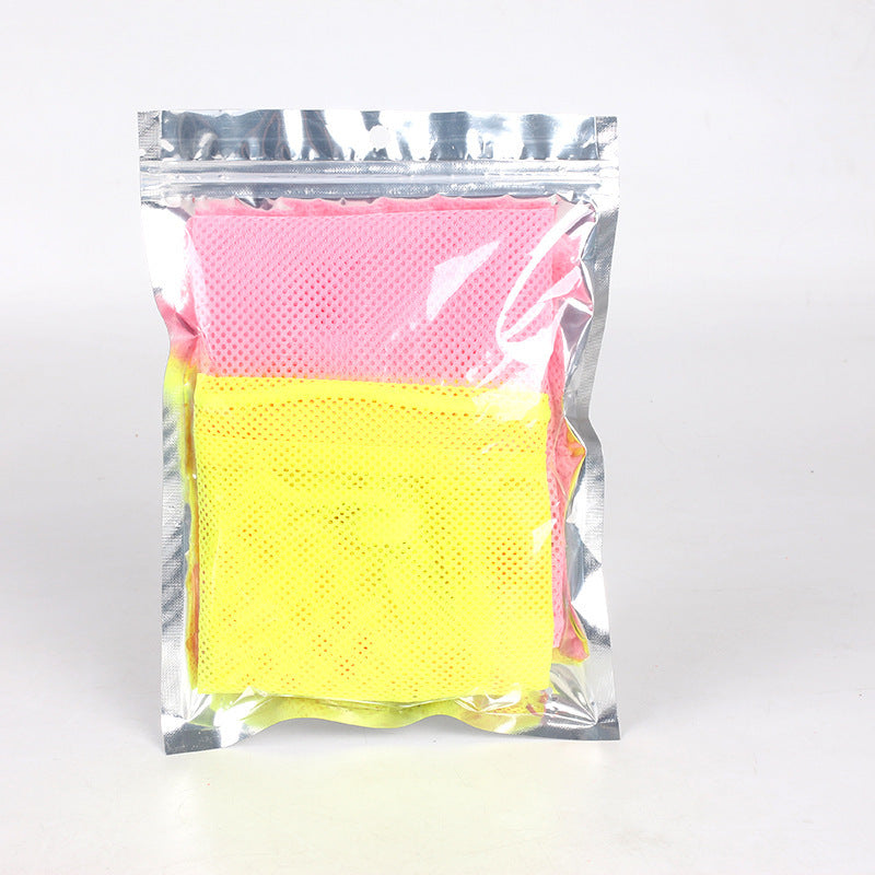 Cat cleaning tool Polyester scrambled cat bag
