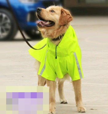 Dog raincoat waterproof cape dog