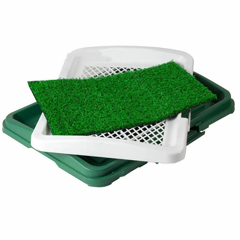 Dog Cleaning Tool Grid Lawn Flat Toilet D