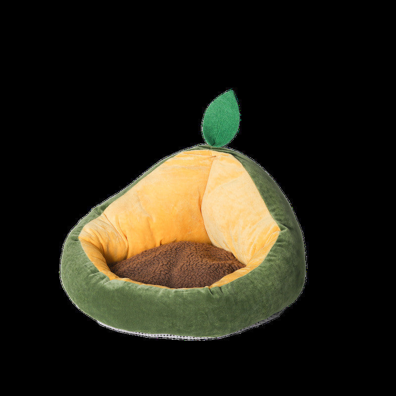 Avocado pet bed with Cushion