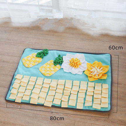 Pet Sniffing Puzzle Slow Food Toy Blanket