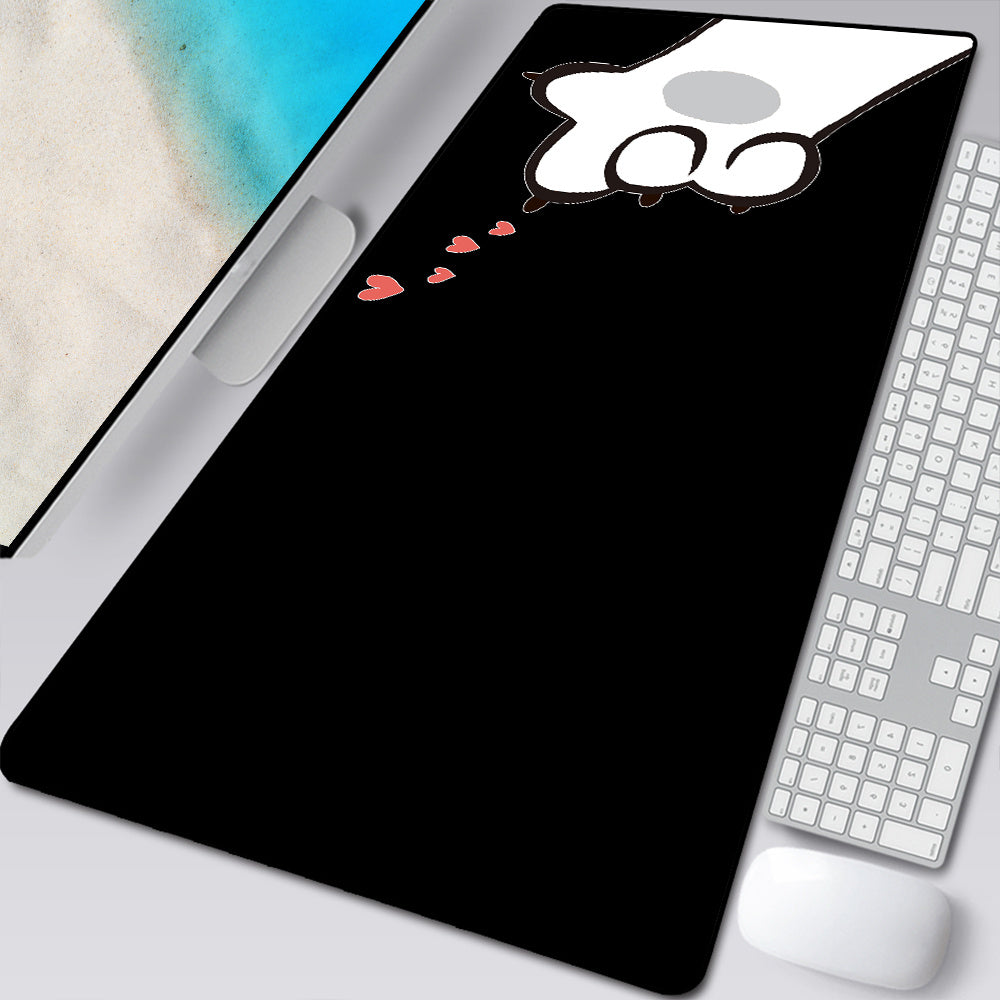 Large Cartoon Cat Paw Mouse Pad