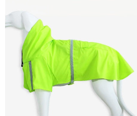 Dog raincoat waterproof cape dog