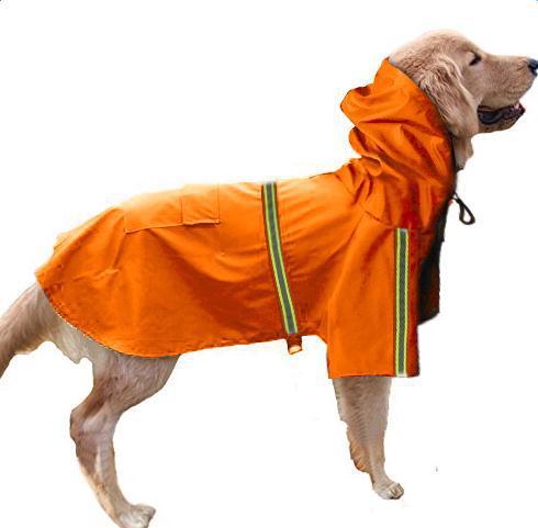 Dog raincoat waterproof cape dog