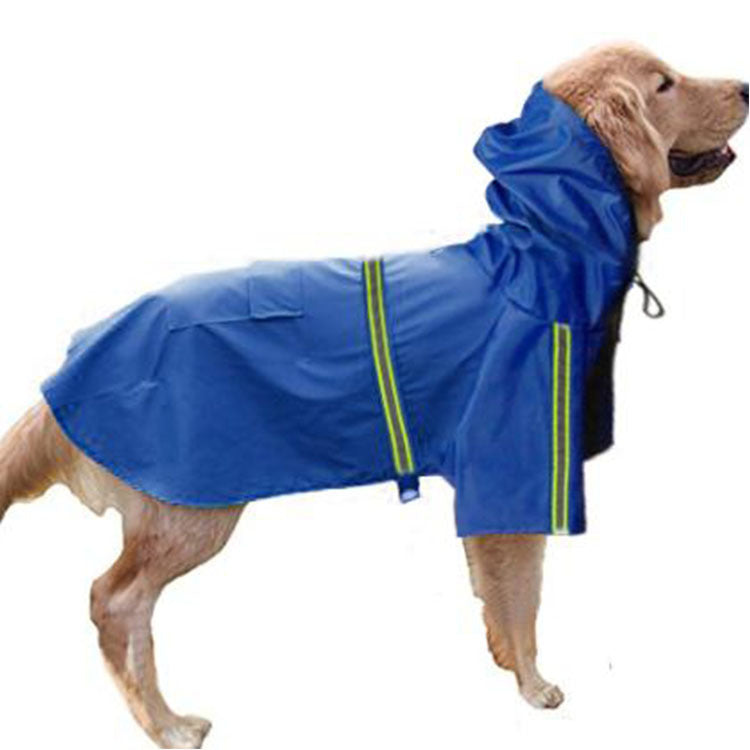 Dog raincoat waterproof cape dog