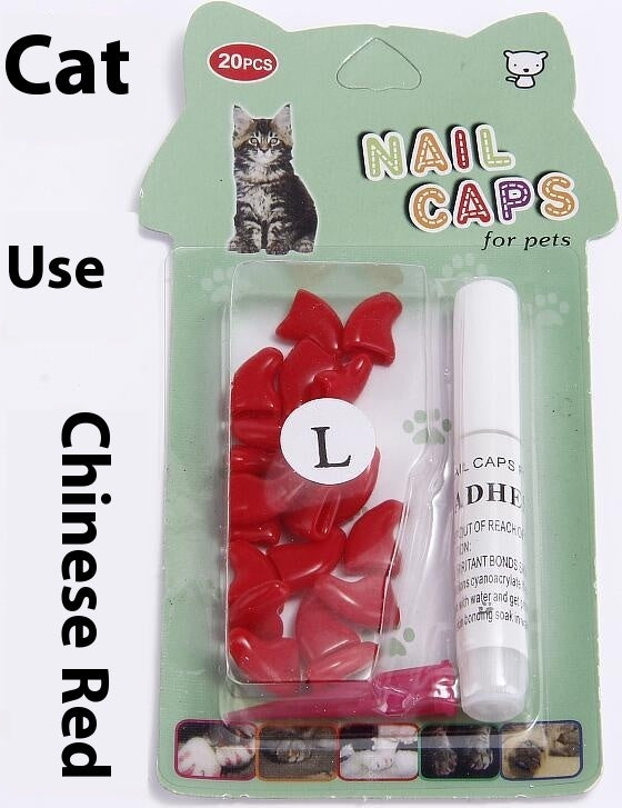 Cat Nail Pe Cover Suitable For Cat Types