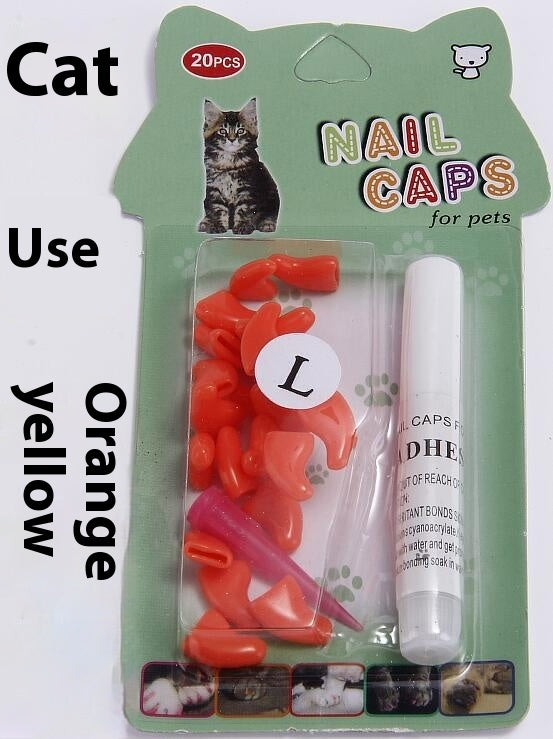 Cat Nail Pe Cover Suitable For Cat Types