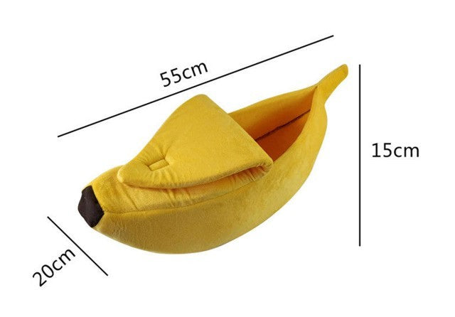 Pet Banana Bed