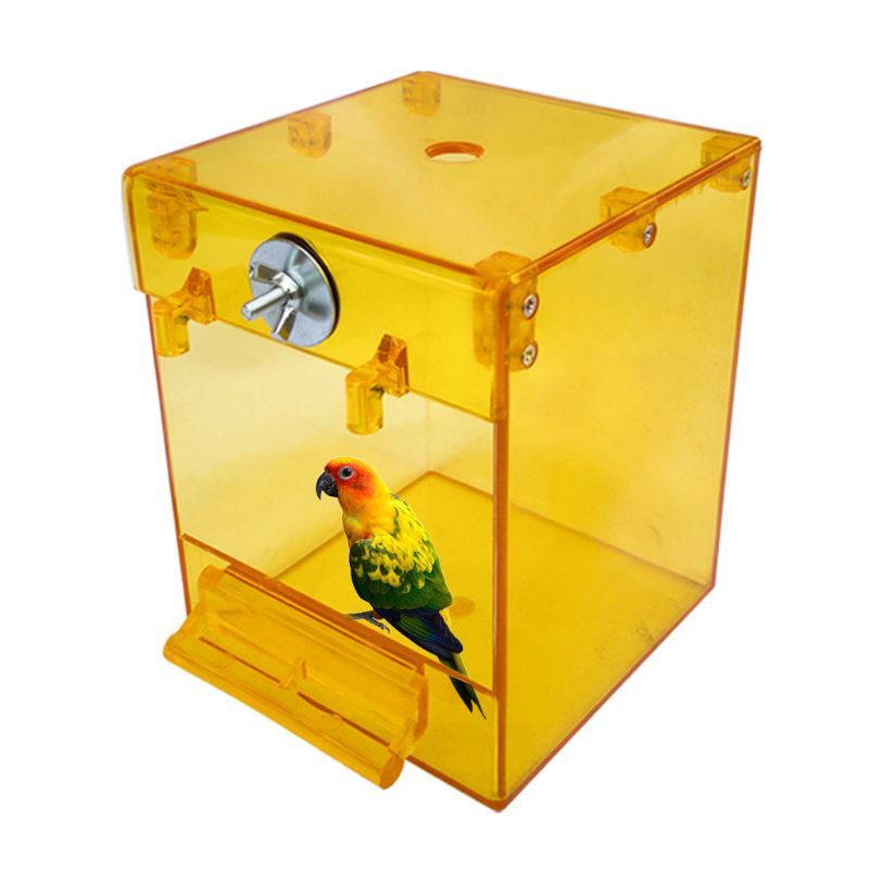 Transparent External Bird Bath