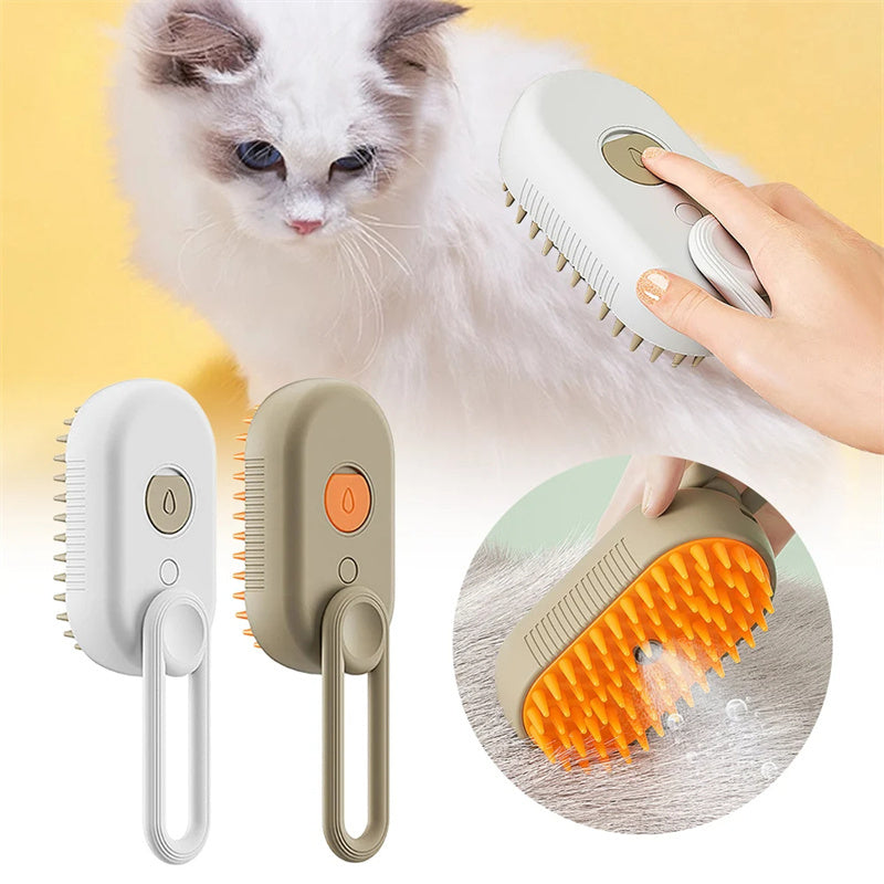 Cat Steam Brush Steamy Brush 3 In 1