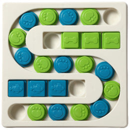 S-shaped Square Pet Puzzle Toy Dog Snacks