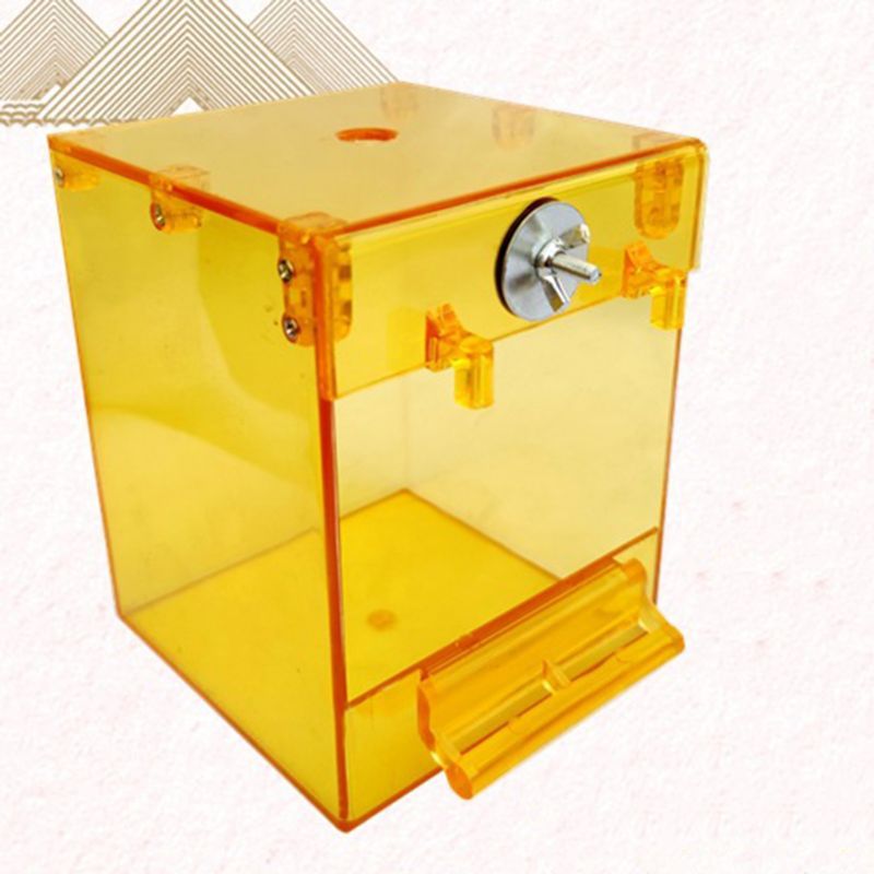 Transparent External Bird Bath