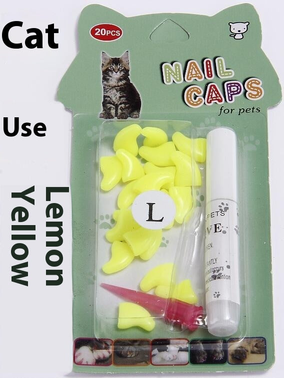 Cat Nail Pe Cover Suitable For Cat Types
