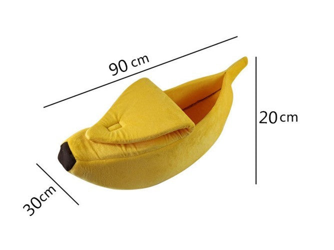 Pet Banana Bed