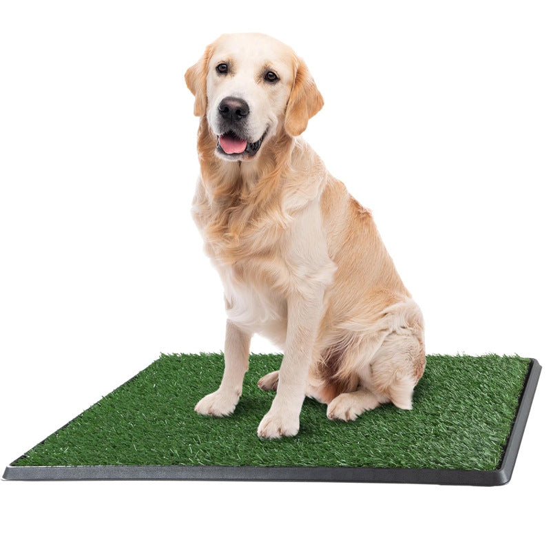 Particle Dog Toilet Emulational Lawn Toilet