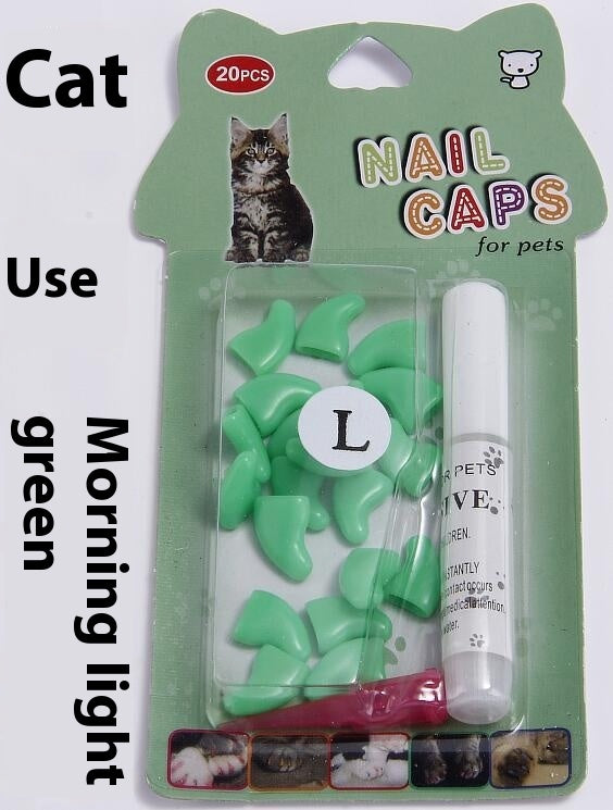Cat Nail Pe Cover Suitable For Cat Types