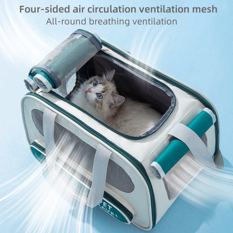 Pet Carrier Bag Soft Sided Collapsible Airline Approved