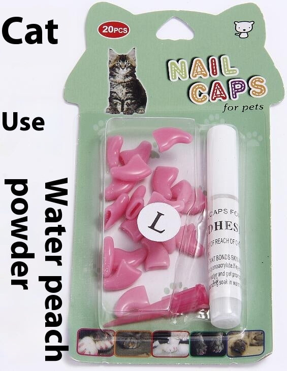 Cat Nail Pe Cover Suitable For Cat Types