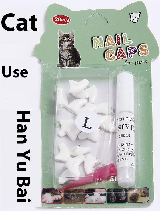 Cat Nail Pe Cover Suitable For Cat Types
