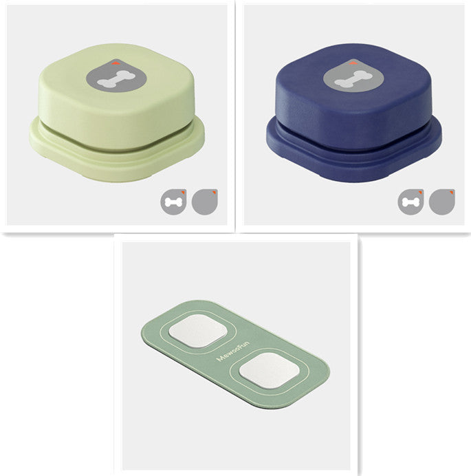 4 Colors Pet Communication Button One-click
