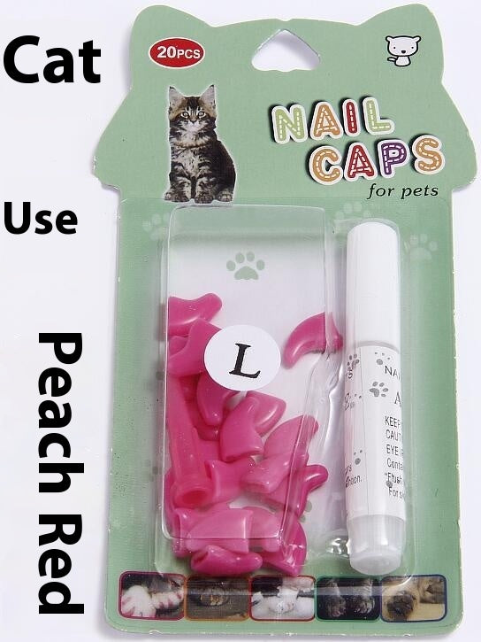 Cat Nail Pe Cover Suitable For Cat Types