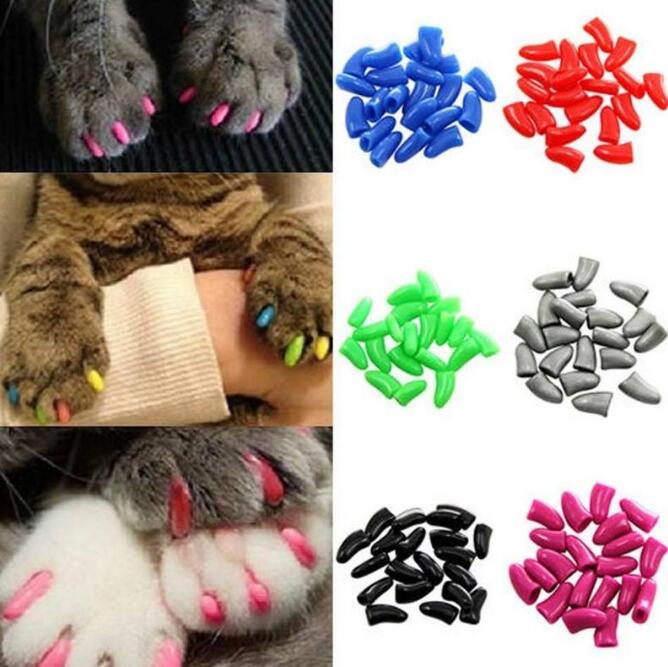 Pet Nail Covers 20 Pieces
