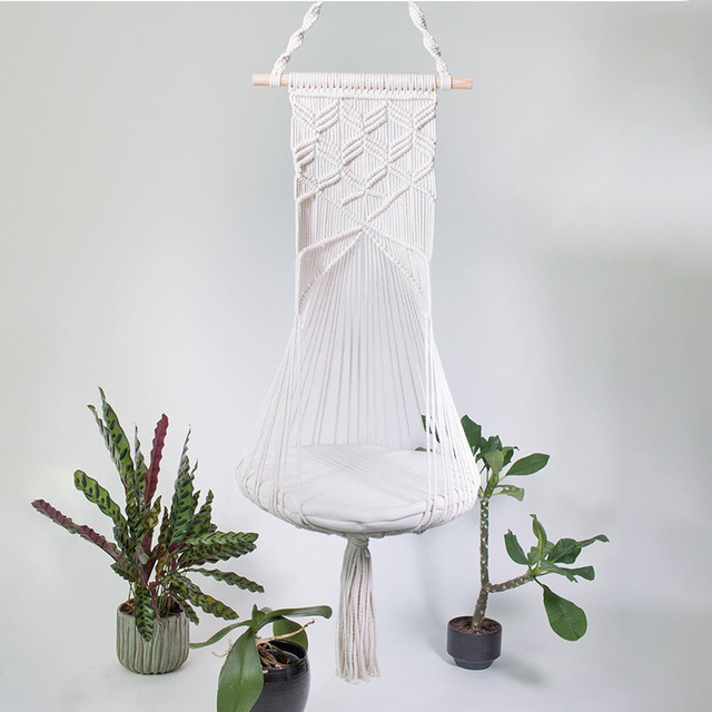 Pet Swing Cage Handmade Macrame bed