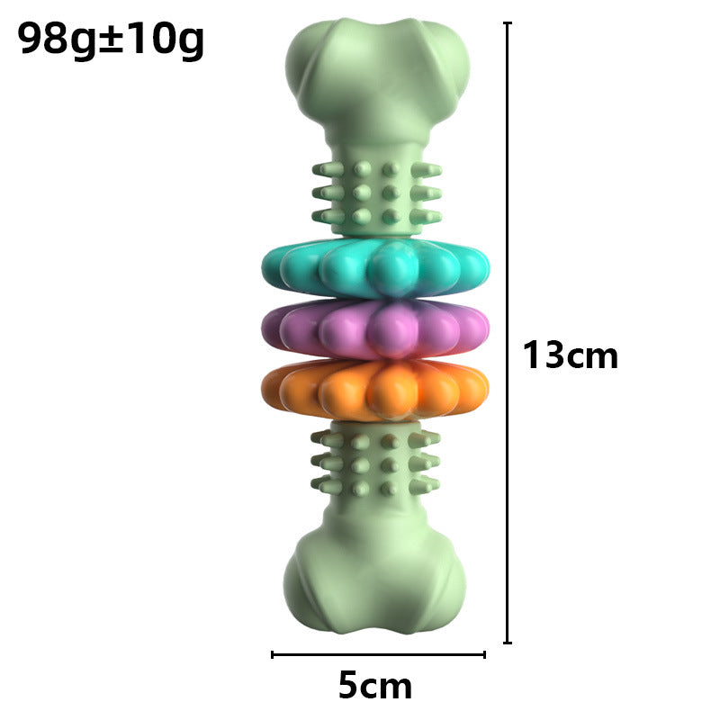 Dog Bone Type Chewing Bite Resistant Teething Toys Pet Products