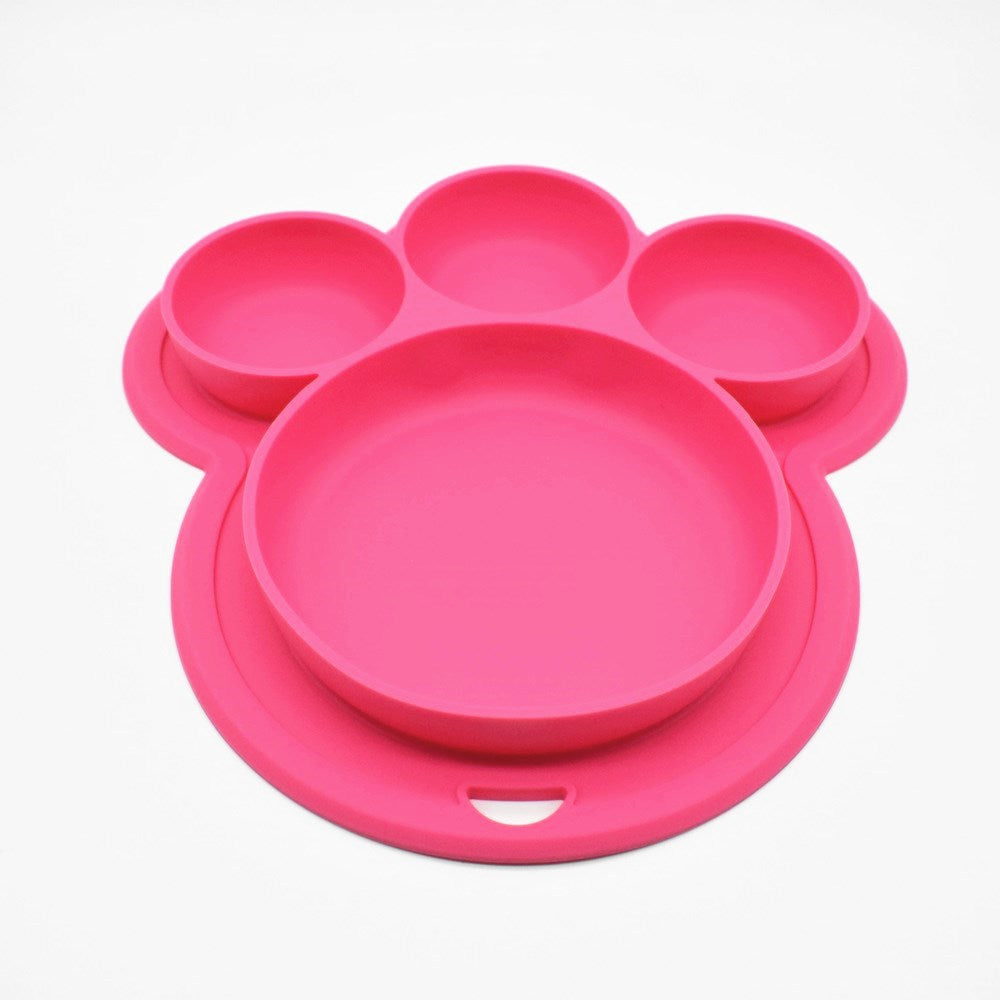 Bear's Paw Children's Plate New Silicone