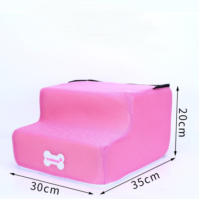 Pet Sponge On The Sofa Bed Climbing Ladder