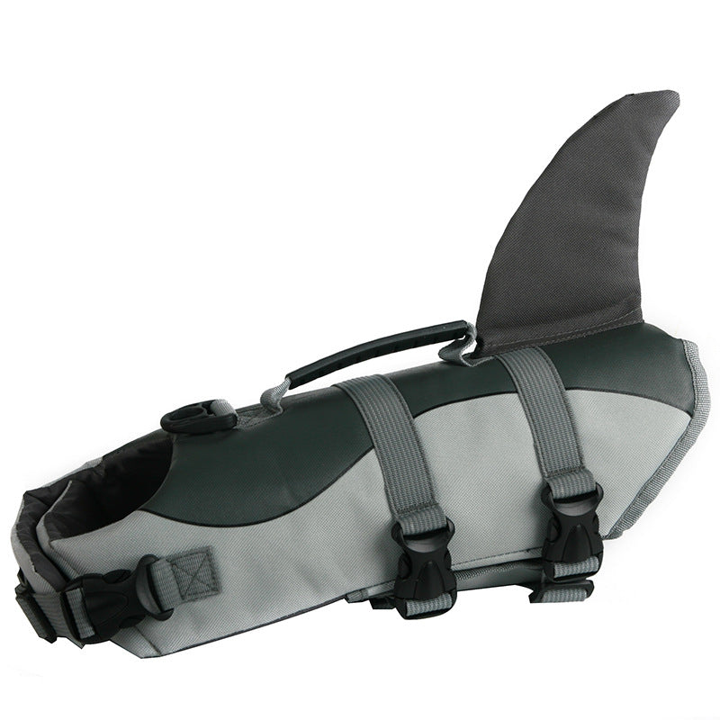 Mermaid Shark Swimming Life Vest Adjustable Dog Life Jacket