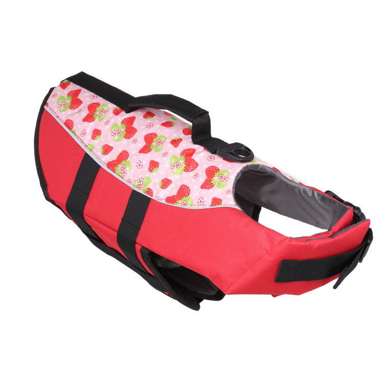 Mermaid Shark Swimming Life Vest Adjustable Dog Life Jacket