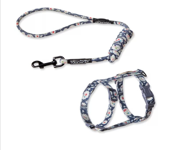 Floral Harness and Leash set