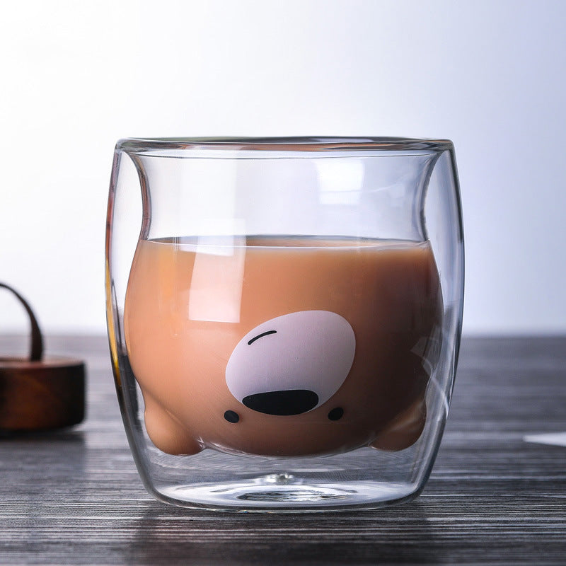 Cartoon Cat-paw Mug Bear