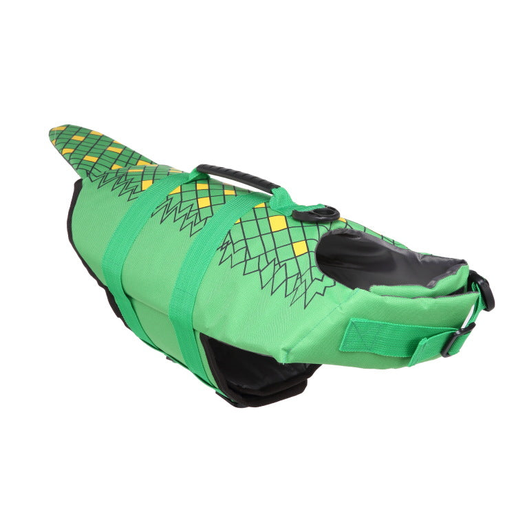 Mermaid Shark Swimming Life Vest Adjustable Dog Life Jacket
