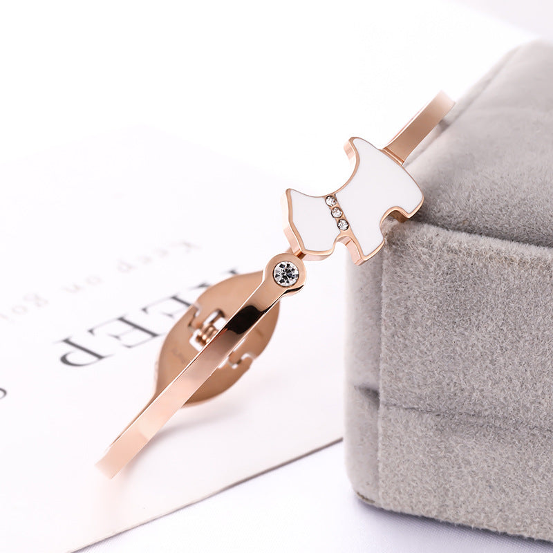 Cute puppy bracelet
