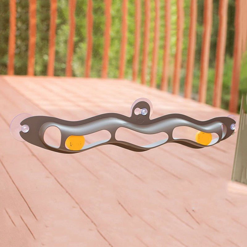 Interactive Track Ball Window Suction Cup Toy