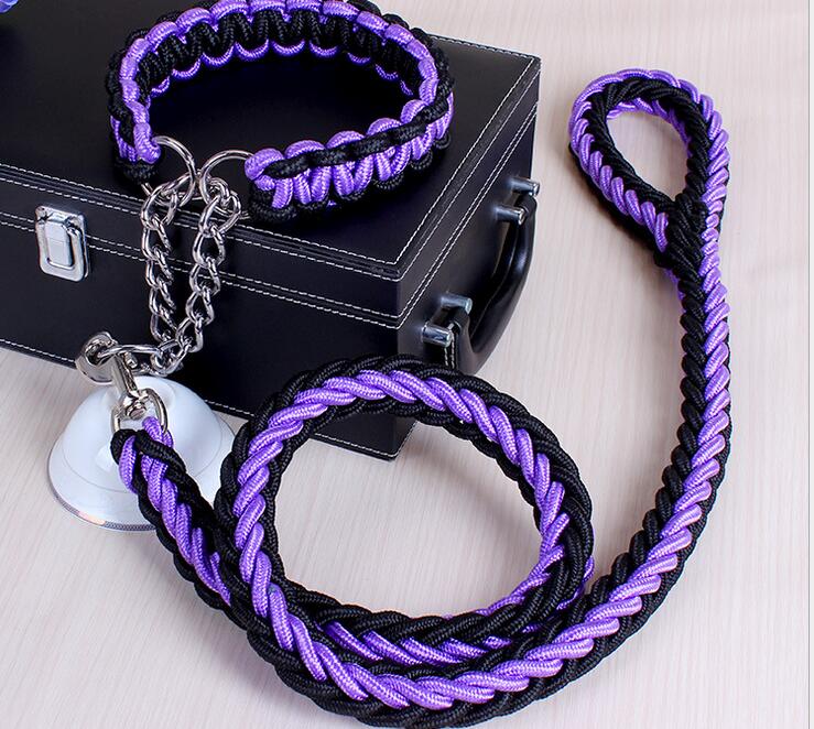 Braided Collar and Leash set