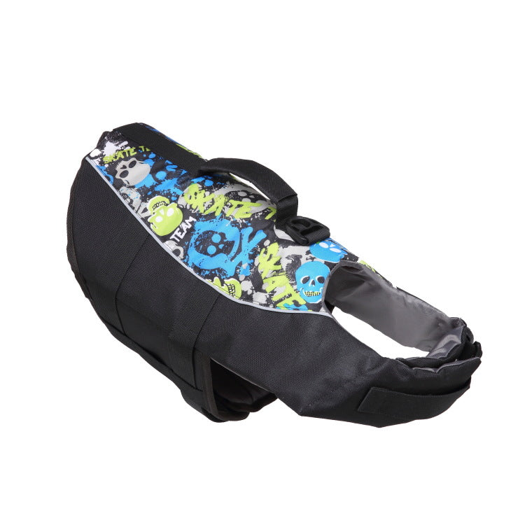 Mermaid Shark Swimming Life Vest Adjustable Dog Life Jacket
