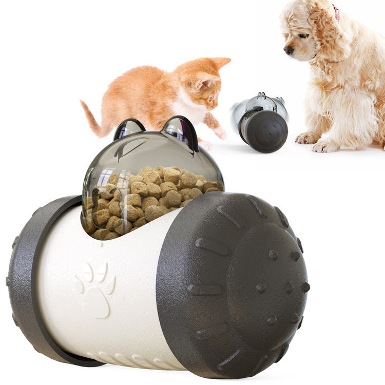 Cat enrichment treat dispensing toy
