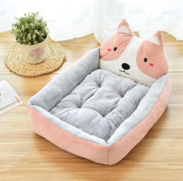 Kennel removable and washable bed