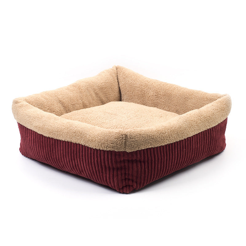 New Style Hot-selling Velvet Separated Simple Pet Nest