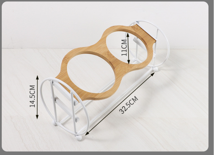 Bamboo And Wood Shelf Bowl