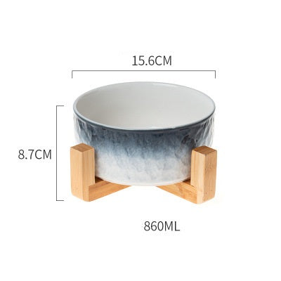 The New Pet Bowl One-piece Anti-overturning