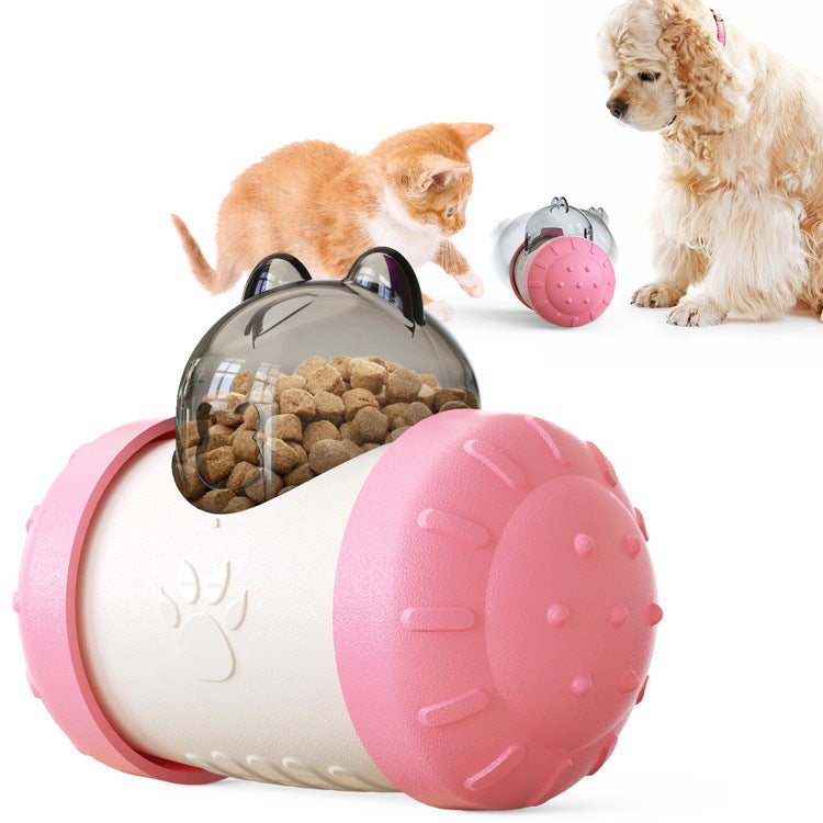 Cat enrichment treat dispensing toy