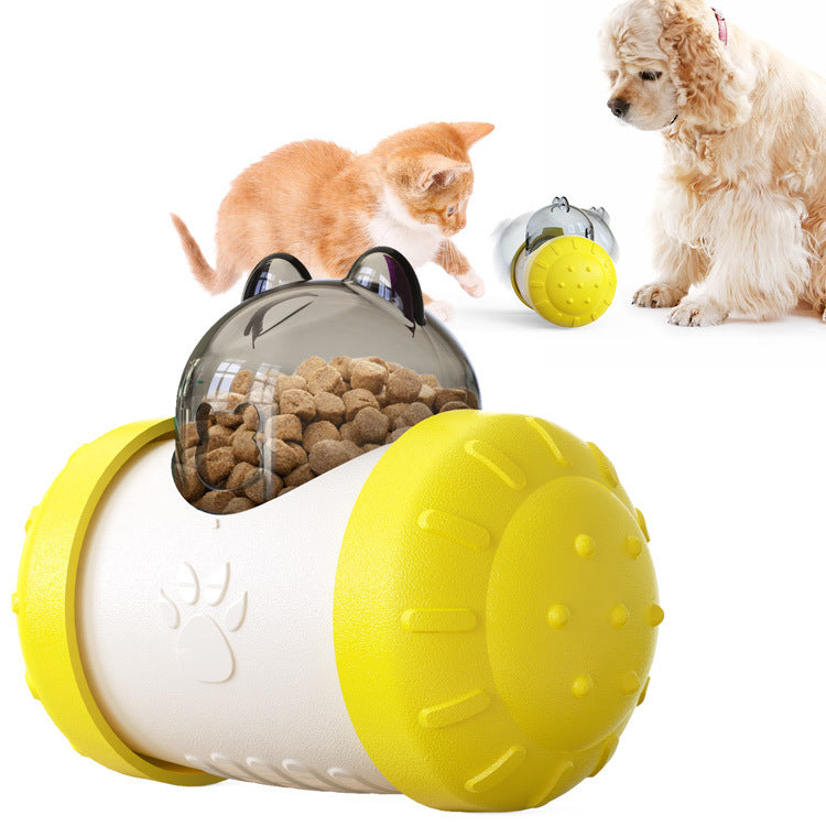 Cat enrichment treat dispensing toy