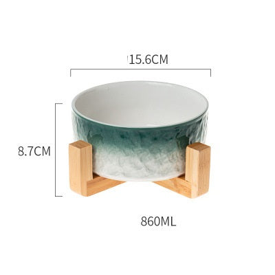 The New Pet Bowl One-piece Anti-overturning