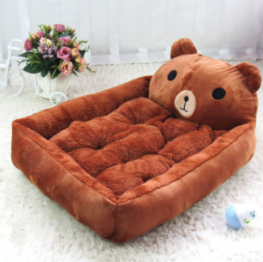Kennel removable and washable bed
