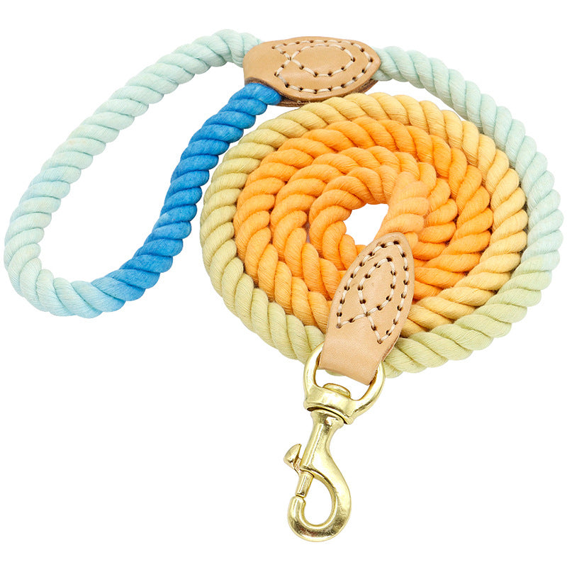 Creative One-to-two Double-headed Dog Walking Rope