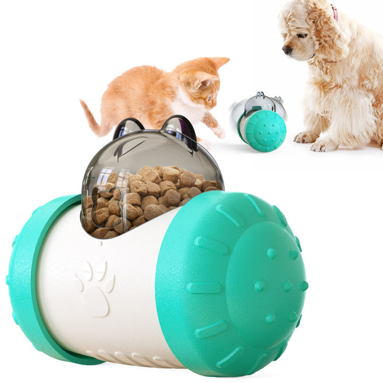 Cat enrichment treat dispensing toy